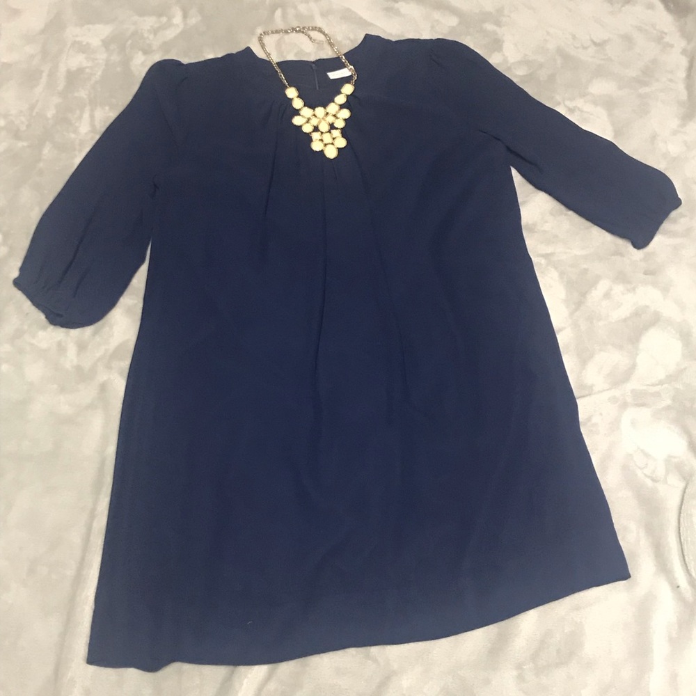 Navy Blue Dress